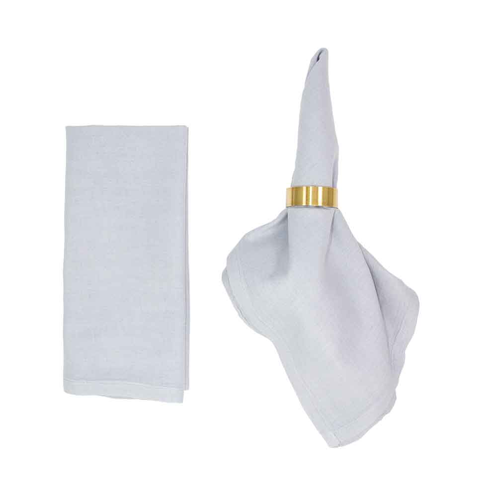 silk-linen-musselinservietten-stoffserviette-silbergrau Musselin Servietten SILBERGRAU | silver grey - 4er Set