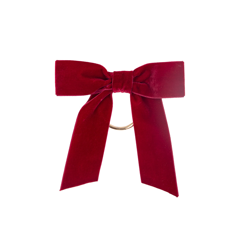 4er Set Serviettenring SAMTSCHLEIFE VELVET cabernet 4er Set Serviettenring SAMTSCHLEIFE VELVET cabernet