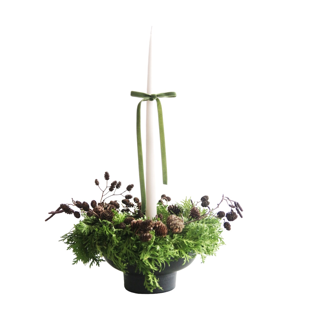 Steckschale IKEBANA, 3-tlg., schwarz Steckschale IKEBANA, 3-tlg., schwarz