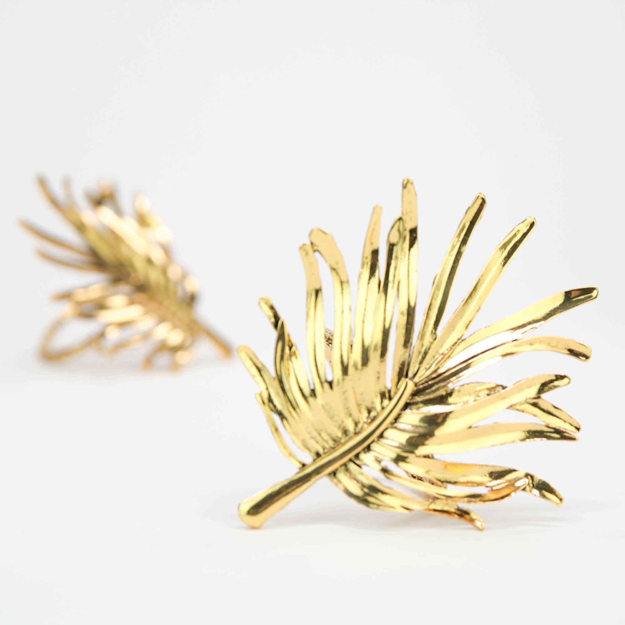 serviettenringe-gold-palmblatt-05 Serviettenringe PALMBLATT gold, 4er Set